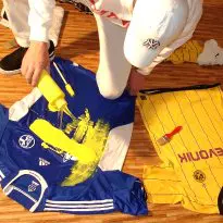 Schalke 04 vs BvB paint battle